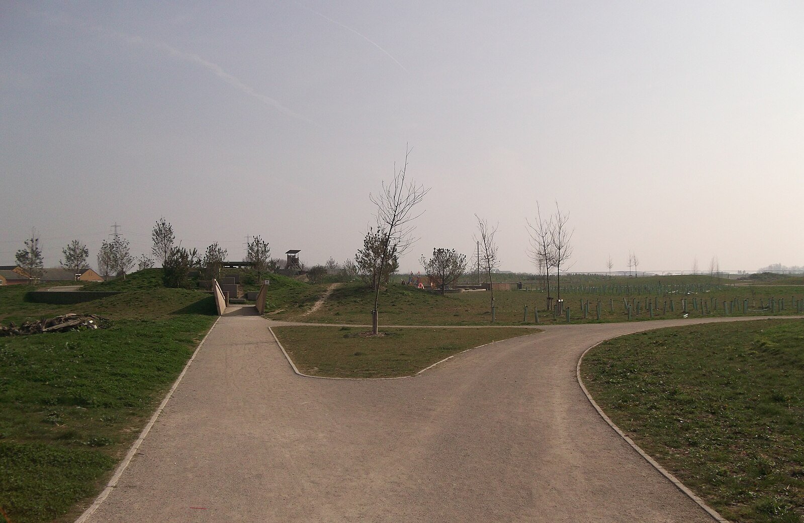 foothpath junction in milton creek