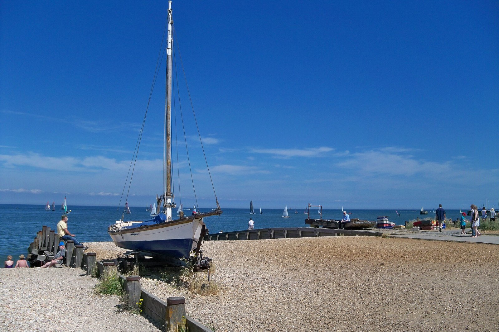 Yachts at Whitstable