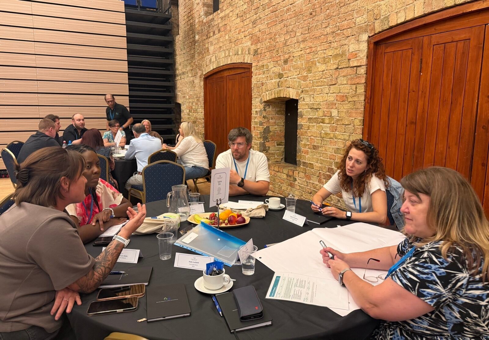 Colleagues in a breakout workshop discussion at the SBCH Leaders Forum